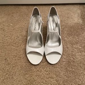 Bellini white heels